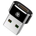 Baseus Mini Series USB 2.0 / USB 3.1 Type-C Adapter - Black