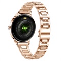 Female Smartwatch with Heart Rate AK38 - Gold