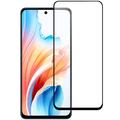 Oppo A79/A2 Full Cover Tempered Glass Screen Protector - 9H - Black Edge