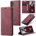 Samsung Galaxy A55 Caseme 013 Series Wallet Case - Wine Red