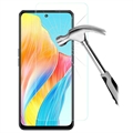 Oppo A1 Tempered Glass Screen Protector - 9H - Case Friendly - Clear