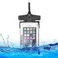 Universal Waterproof Case w. Touch Support - 6.3" - Black
