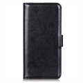 Nokia G42 Wallet Case with Magnetic Closure - Black