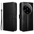 Xiaomi 14 Ultra Wallet Case with Magnetic Closure - Black
