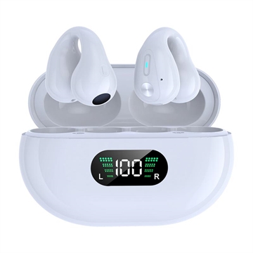 YYK Q80 Noise Reduction Open Fit TWS Earphones (Open Box - Excellent) - White