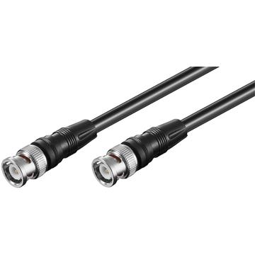 Goobay BNC Connector Cable - RG59 - 0.5m - Black