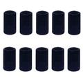 10 Pcs. Elastic Nylon Finger Protectors for Sport - Black