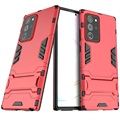 Armor Series Samsung Galaxy Note20 Ultra Hybrid Case with Kickstand - Red