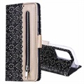 Lace Pattern Huawei P40 Pro Wallet Case