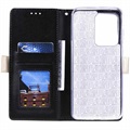 Lace Pattern Huawei P40 Pro Wallet Case