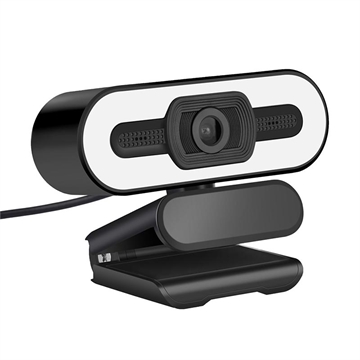 1080p Full HD Webcam with Microphone and LED Fill Light A55
