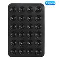 Silicone Suction Cup Adhesive Mount for Phones Anti-Slip Suction Pads Mirror Shower Phone Holder - Black