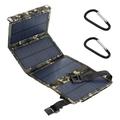 10W Foldable USB Solar Charger / Power Bank with 4 Panels