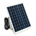 12W/18V Solar Panel Charger with 3m Cable for 12V-18V Battery Systems
