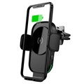 2-in-1 Car Holder / Wireless Car Charger CW15 - 15W - Black