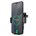 2-in-1 Car Holder / Wireless Car Charger CW15 - 15W - Black