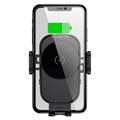 2-in-1 Car Holder / Wireless Car Charger CW15 - 15W - Black