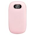 2-in-1 Hand Warmer Power Bank 3600mAh - Pink