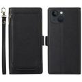 iPhone 14 Plus 2-in-1 Magnetic Wallet Case with Zipper