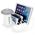 2-in-1 Qualcomm QC 3.0 Charging Station & Mushroom LED Lamp UD08