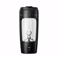 23652D Electric Protein Shaker Bottle 700ml - Black