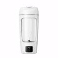 23652D Electric Protein Shaker Bottle 700ml - White