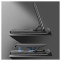 3-in-1 Foldable Wireless Charging Station HS-V8 - Black