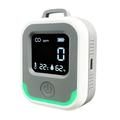 3-in-1 Portable Carbon Monoxide Detector with Temperature and Humidity Monitor