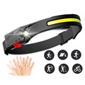 3-in-1 Water Resistant Super Bright COB LED Headlamp