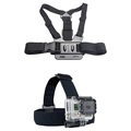 34-in-1 Accessory Kit with Chest Mount for GoPro Cameras