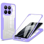 Xiaomi 15T Pro 360 Protection Series Case - Purple / Clear