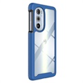 360 Protection Series Motorola Edge 30 Pro Case - Blue / Clear