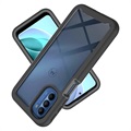 360 Protection Series Motorola Moto G51 5G Case - Black / Clear