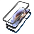 360 Protection Series Motorola Moto G51 5G Case - Blue / Clear