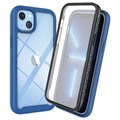 360 Protection Series iPhone 14 Case - Blue / Clear
