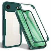 iPhone 17 Air 360 Protection Series Case - Green / Clear
