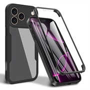 iPhone 17 Pro Max 360 Protection Series Case - Black / Clear