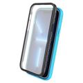360 Protection Series iPhone 14 Max Case - Baby Blue / Clear