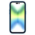 360 Protection Series iPhone 14 Pro Case - Dark Blue / Clear
