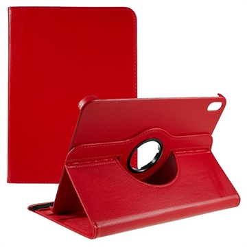 iPad (2022) 360 Rotary Folio Case - Red