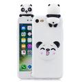 iPhone 7/8/SE (2020)/SE (2022) 3D Cartoon TPU Case - White Panda