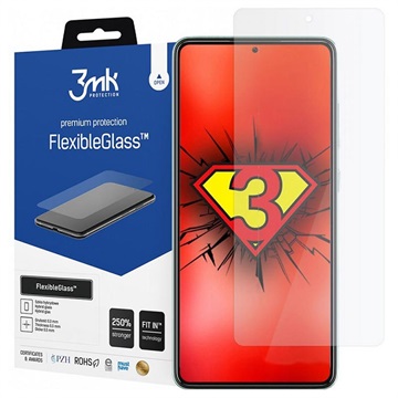 3MK FlexibleGlass Samsung Galaxy A52 5G, Galaxy A52s Hybrid Screen Protector - Clear