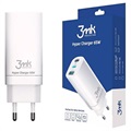 3MK HyperCharger 2xUSB-C 65W Quick Charger - PD3.0, QC4.0 - White
