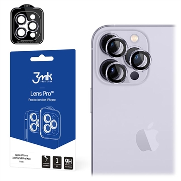 3MK Hybrid iPhone 13 Pro Camera Lens Tempered Glass Protector - 4 Pcs.
