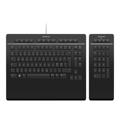 3Dconnexion Pro Numpad Keyboard and Numeric Pad Set - Nordic