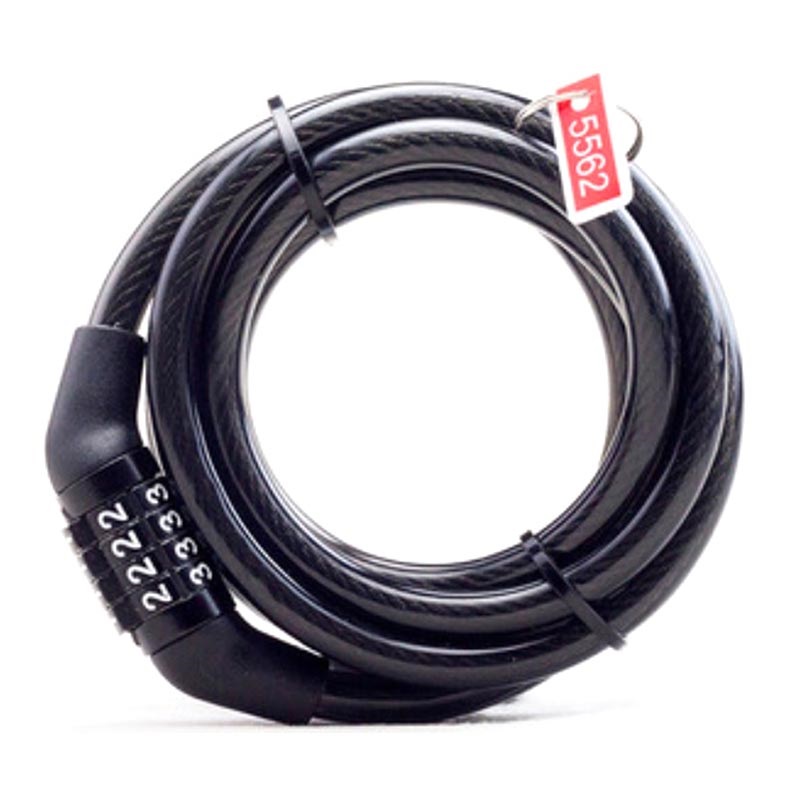 steel cable bike lock