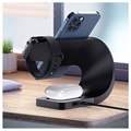 4-in-1 Charging Station LDX-178 - iPhone, AirPods, Apple Watch - Black