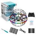 4DRC 4D-V49 Football-Shape Drone with Gesture Control & 3 Batteries