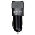 4smarts Hybrid Dual USB Car Charger - Black