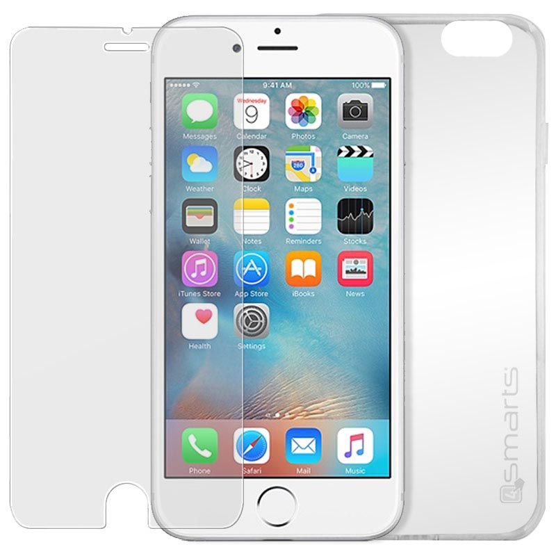 iphone p a set iphone 6 6s 4smarts 360 protection set transparent iphone p a set iphone 6 6s 4smarts 360 protection set transparent